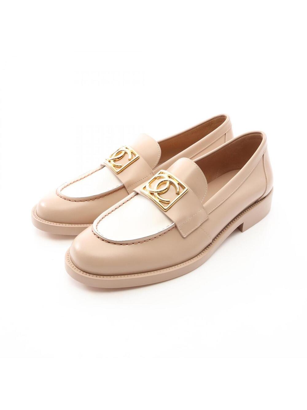 Chanel Coco Mark Loafers Shoes #39 #291519C12B